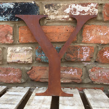 Load image into Gallery viewer, Classic Rusty Metal Letters 5&quot; And 12&quot; A-Z 0-9 Rustic Signs For The Home And Garden
