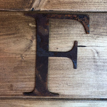 Load image into Gallery viewer, 5&quot; Classic Font Rusty Metal Alphabet Letters A-Z 0-9
