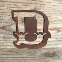 Load image into Gallery viewer, Rusty 5&quot; Carnival Metal Letters A-Z
