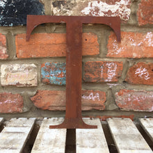Load image into Gallery viewer, Classic Rusty Metal Letters 5&quot; And 12&quot; A-Z 0-9 Rustic Signs For The Home And Garden
