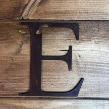 Load image into Gallery viewer, 5&quot; Classic Font Rusty Metal Alphabet Letters A-Z 0-9
