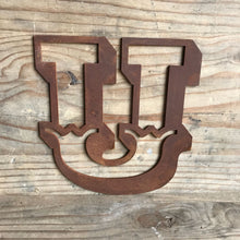 Load image into Gallery viewer, Rusty 5&quot; Carnival Metal Letters A-Z
