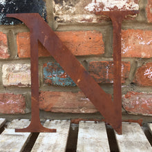 Load image into Gallery viewer, Classic Rusty Metal Letters 5&quot; And 12&quot; A-Z 0-9 Rustic Signs For The Home And Garden
