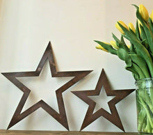 Load image into Gallery viewer, Rustic Metal Star Garden Decoration
