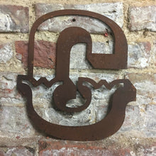 Load image into Gallery viewer, Rusty 12&quot; Carnival Metal Letters A-Z
