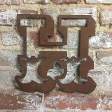 Load image into Gallery viewer, Rusty 12&quot; Carnival Metal Letters A-Z
