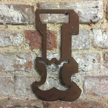 Load image into Gallery viewer, Rusty 12&quot; Carnival Metal Letters A-Z
