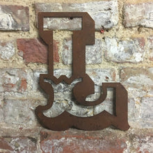 Load image into Gallery viewer, Rusty 12&quot; Carnival Metal Letters A-Z
