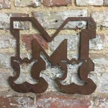 Load image into Gallery viewer, Rusty 12&quot; Carnival Metal Letters A-Z
