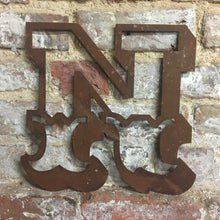 Load image into Gallery viewer, Rusty 12&quot; Carnival Metal Letters A-Z
