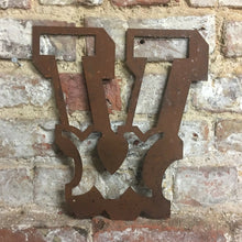 Load image into Gallery viewer, Rusty 12&quot; Carnival Metal Letters A-Z
