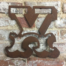 Load image into Gallery viewer, Rusty 12&quot; Carnival Metal Letters A-Z
