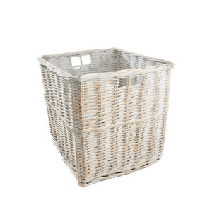 Wicker Square Storage Basket for Cube Units