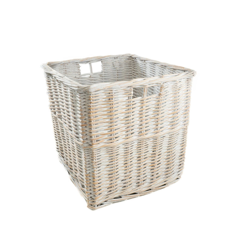 Wicker Square Storage Basket for Cube Units