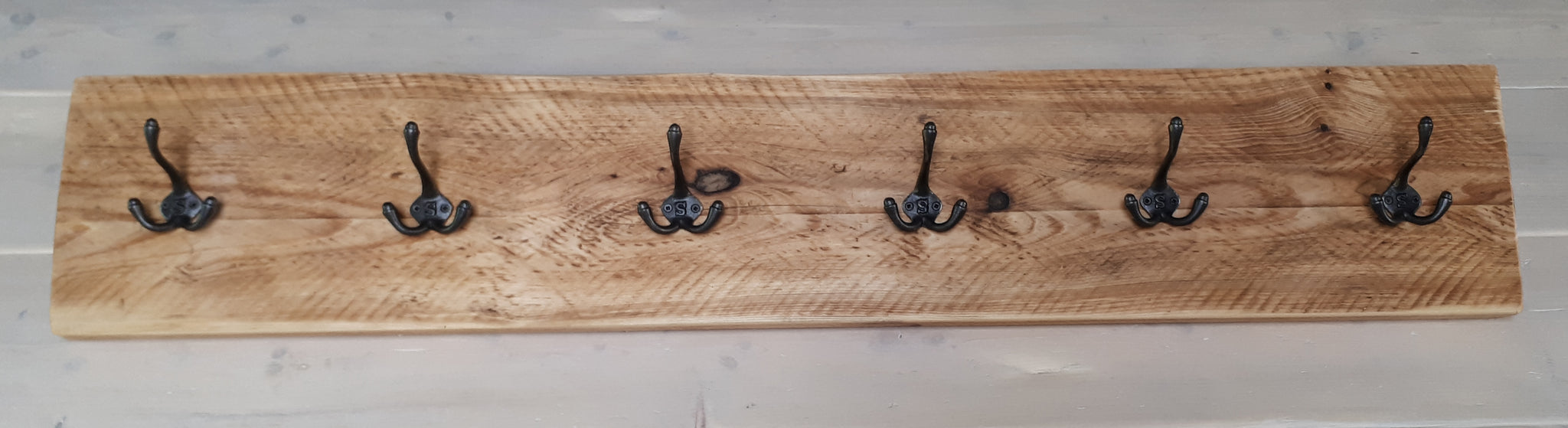 Industrial Style Reclaimed Scaffold Board Coat Hook