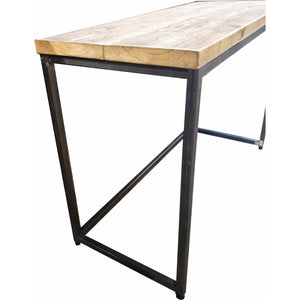 Steel & Reclaimed Scaffold Board Rustic Industrial Look Desk