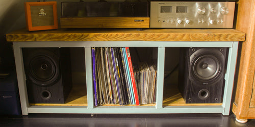 Whitstable Record / Vinyl Storage Media Unit
