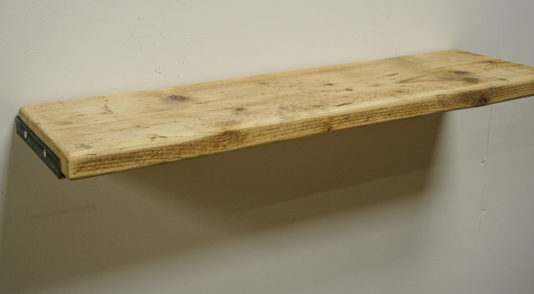 Reclaimed Scaffold Board for use as Shelving