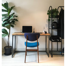 Load image into Gallery viewer, Steel &amp; Reclaimed Scaffold Board Rustic Industrial Look Desk

